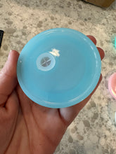 Load image into Gallery viewer, SALE!! 50 total! Colored lids for 16oz frosted beer can glasses. Mint/pink/yellow/blue