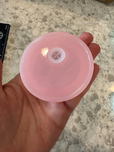 Load image into Gallery viewer, SALE!! 50 total! Colored lids for 16oz frosted beer can glasses. Mint/pink/yellow/blue