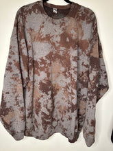 Load image into Gallery viewer, 4XL - Dear person behind me (on back of sweatshirt) unisex black/grey/browns crewneck