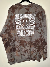 Load image into Gallery viewer, 4XL - Dear person behind me (on back of sweatshirt) unisex black/grey/browns crewneck