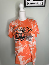 Load image into Gallery viewer, SALE! Medium, large, XL take me to halloween pumpkin orange bleached tshirt
