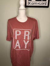 Load image into Gallery viewer, XLarge pray mauve unisex tshirt
