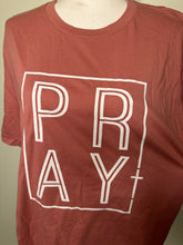 Load image into Gallery viewer, XLarge pray mauve unisex tshirt
